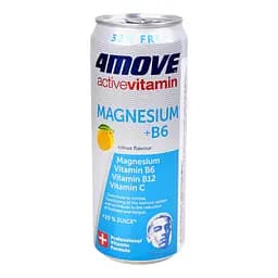 Вітаміни та мінерали 4move Active Vitamin Magnesium + B6 Грейпфрут-лимон-лайм 330 мл  - мініатюра 6