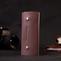 Жіноча шкіряна ключниця GRANDE PELLE 11.5х5.5 см acs0028325 - мініатюра 5