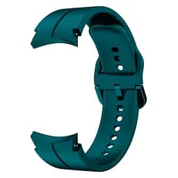 Браслет Five Classic для Samsung Galaxy Watch 5 - синьо-зелений ширина кріплення 20мм силікон Watchbands (W20-3WB99259939) - мініатюра 3