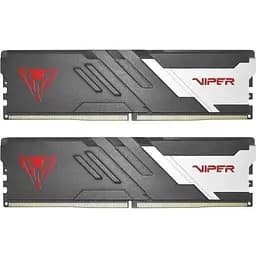 Память 16Gb x 2 DDR5 6000 МГц Patriot Venom черный 30-40-40-76 1.35V с радиатором (PVV532G600C30K)