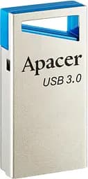 Флешка металева Apacer AH155 64 Gb Usb 3.2 сріблясто синя - мініатюра 2