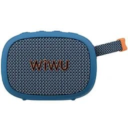 Bluetooth Колонка WIWU H1 Go Fun Blue - мініатюра 2