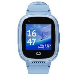 Розумний дитячий смарт годинник LT29 з GPS трекером, 4G SIM-картою, відеодзвінком, камерою та прослуховуванням Блакитний - мініатюра 2