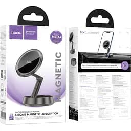Автотримач Hoco H83 Metal Ring Magnetic Black (647939) [151314] - мініатюра 7