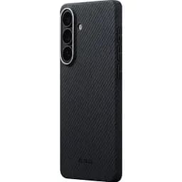 Чохол Pitaka Edge Aaron Button Twill 600D для Samsung Galaxy S26 Black/Grey (KS2601) [163079] - мініатюра 3