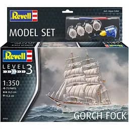 Збірна модель Revell Корабель Gorch Fock рівень 3, масштаб 1:350, 75 деталей (RVL-65432) - мініатюра 10