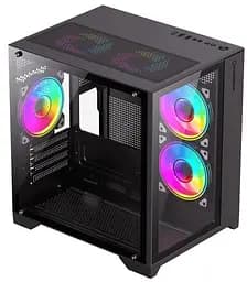 Корпус GameMax Infinity Mini Black (Infinity Mini Black) Без БП - мініатюра 2