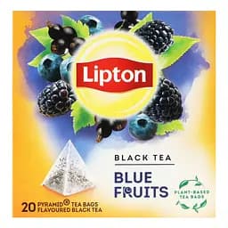 Чай чорний Lipton Blue Fruit Tea, 36 г (20 шт. х 1.8 г) (265637) - мініатюра 2
