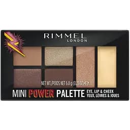 Палетка Rimmel Mini Power Palette №001, 6.8 г (8000019185661)