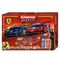Автотрек Carrera GO!!! Потужні перегони Ferrari траса 8.6 м (CR-20062575) - мініатюра 7