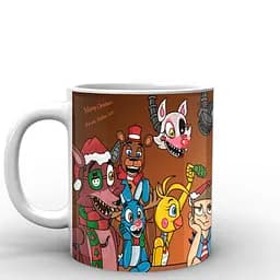 Кухоль GeekLand Five Nights At Freddys П'ять ночей з Фредді арт FN.02.048 330 мл білий