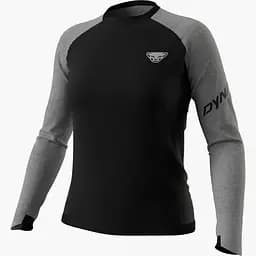 Фліс жіночий Dynafit 24/7 PTC Pullover Women S Чорний-Сірий