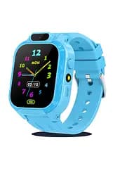 Смарт-годинник телефон дитячі Smart Watch S12 з відеодзвінком GPS SIM-карта Blue (18576)