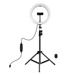 Кольцевая USB LED лампа Puluz PKT3069B 10.2+ штатив 1.1 м