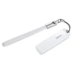 USB флеш накопичувач Apacer 64GB AH336 White USB 2.0 (AP64GAH336W-1) - мініатюра 3