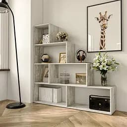 Стелаж для книг Moreli GT-57 1422x1427x280 мм Урбан лайт (mo-gt57-beton)