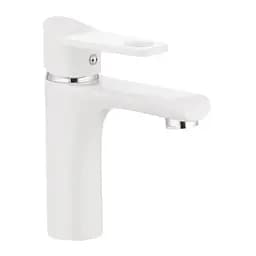 Змішувач для умивальника Mixxus Dallas 001 white MX0027 Білий матовий