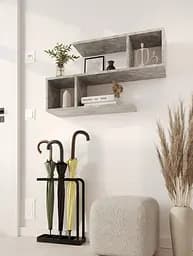 Полиця-конструктор MebelStar 153,2x20x44,8 см Бетон (MBS-1798) - мініатюра 2