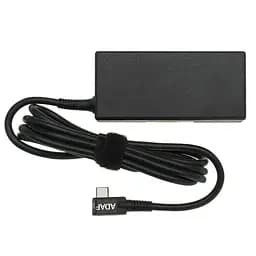Блок живлення для ноутбука HP TYPE-C 45W, black, L-подібний роз'єм, black, Rectangular - мініатюра 3