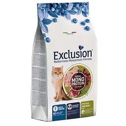 Сухий корм Exclusion Cat Sterilized Chicken для стерилізованих кішок 300 г