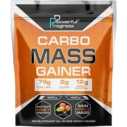 Гейнер Powerful Progress Carbo Mass Gainer 2 кг Hazelnut