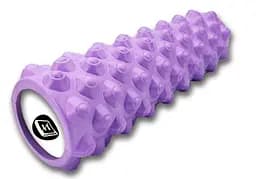 Массажный ролик EasyFit Grid Roller Extreme 45 см Фиолетовый (EF-2051-V)