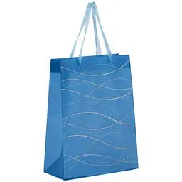 Пакет подарунковий Axent Waves-2 пластиковий 25х19 см (8503-30-A)