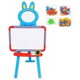 Детский двухсторонний мольберт Limo Toy 0703 UK -ENG К украинский и английский алфавит + цифры