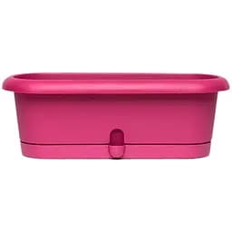 Горщик для кактусів Form-Plastic Лотос-30 2 л рожевий (0180-043)