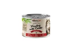 Консерви Chicopee (Чикопі) Cat Adult Gourmet pot Poultry & Crabs 195 гр х 6 шт. для кішок птах з крабом