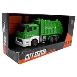 Дитяча іграшкова машинка "Муровоз" D-007AB(Green) світло і звук