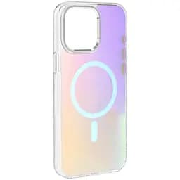 Чохол Epik TPU Lunar Glow MagFit для Apple iPhone 15 Pro 6.1 Silver White