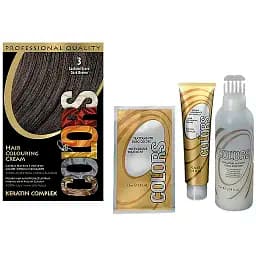 Фарба для волосся Maxima Professional Hair Сoloring з кератином колір 3 темний каштан