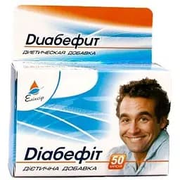 Діабефіт Elixir Кортес 50 капсул