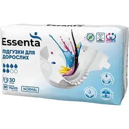Подгузники для взрослых Essenta Normal M 75-125 см 30 шт.