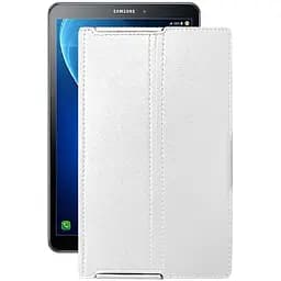 Чехол StatusCASE из экокожи для планшета Samsung Galaxy Tab A6 (T580) Белый