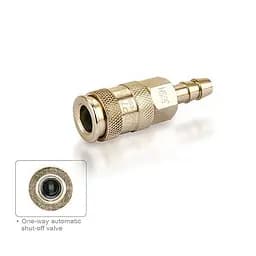 Швидкорознімне з'єднання на шланг 1/2" (12 мм) TOPTUL KA40SH2E - мініатюра 2