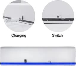 Акумуляторна батарея для пульта дистанційного керування Wii TechKen 4 Pack, 4 батареї ємністю 2800 мАг - мініатюра 3