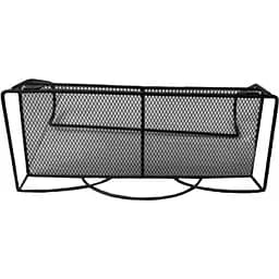 Полка настенная с держателем Stenson R88701 25х10 см black (26191)