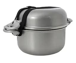 Набір посуду Gimex Cookware Set induction 9 предметів Silver (6977226) - мініатюра 9