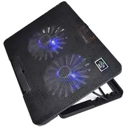 Охолоджувальна підставка для ноутбука Pccooler PAD N99, 2x140 мм, Blue Led 1300RPM 15.6 дюймів  - мініатюра 3