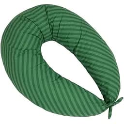 Подушка для вагітних та годування MirSon №5015 Color Line Stripe Emerald 30х170 см смарагдова (2200010969757)