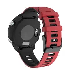 Силіконовий ремінець Rage для Huawei Watch GT 3 Pro 46mm Classic GT 3 46mm GT Runner GT - червоно-чорний ширина кріплення 22мм Watchbands (W25-2WB26504222) - мініатюра 2