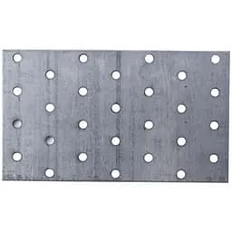 Пластина меблева стяжка перфорована Apro 80 x 140 x 2 мм (в упаковці 20 шт.)