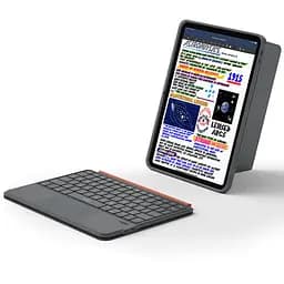 Клавіатура-чохол WIWU MK-005 3 in 1 for iPad 10.2''/10.5'' Bluetooth Grey - мініатюра 3