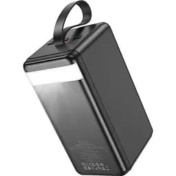 Зовнішній акумулятор Hoco J123D Element 90000mAh 22.5W Black [612104] [117442] - мініатюра 3