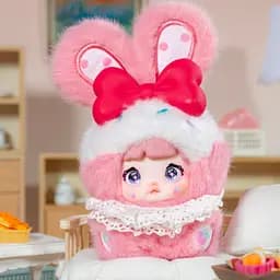 Пухнаста фігурка на підвісі Pop Top Hi Toy серії Nommi - Зайченята - мініатюра 3