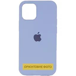 Чохол Silicone Case Full Protective (AA) для Apple iPhone 16 Plus (6.7) Блакитний / Lilac Blue