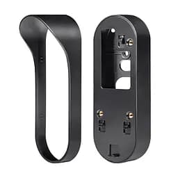 Комплект IP-відеодомофона з WiFi TVT TE-KT6101-001 Black: відеодомофон 7" TD-E2137-PE/TP/WF, відеопанель 2Mp TD-E3110-IC/PE/WF, кутовий кронштейн, монтажна коробка з козирком (82-00411) - мініатюра 7