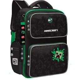 Рюкзак шкільний напівкаркасний Yes Minecraft Time S-101